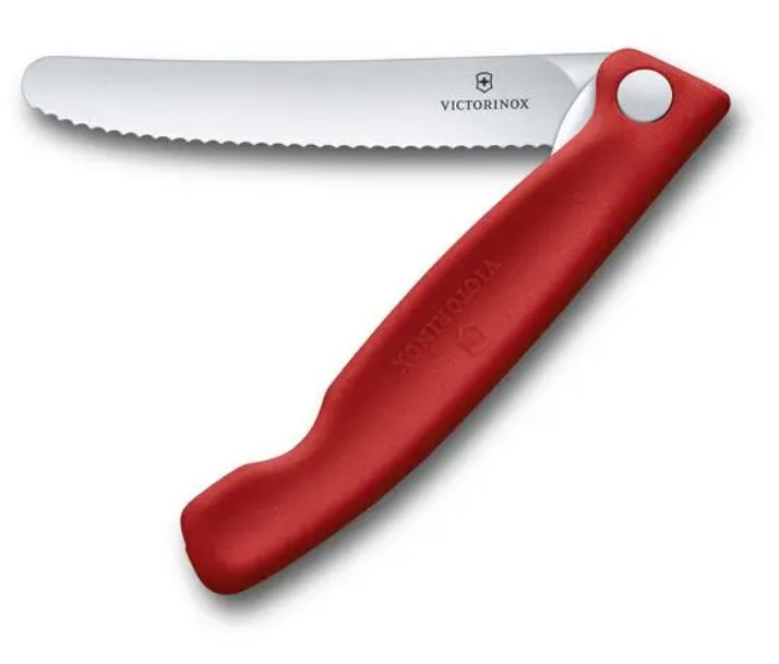 Safety knife - Locking blade & serrated edge - Click Image to Close